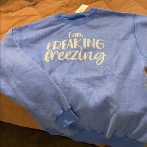 Reversible sweatshirt